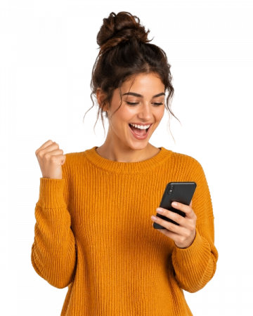 woman-mobile-excited