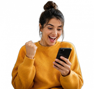 woman-mobile-excited